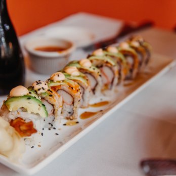 Origin Asian Bistro & Sushi - Dragon Roll - Asian Fusion Near Me - Key Biscayne, Florida Origin Asian Bistro & Sushi - Dragon Roll - Asian Fusion Near Me - Key Biscayne, Florida