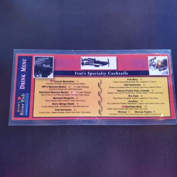 Ivar's River Pub - Drink menu - American Near Me - San Marcos, Texas