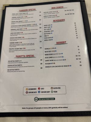 Menu photo 3 Sangam Wilmington, DE
