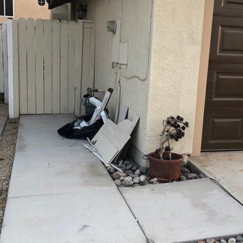 PuroClean - Trash on side of house which was noted by association. - Damage Restoration Near Me - Temecula, California