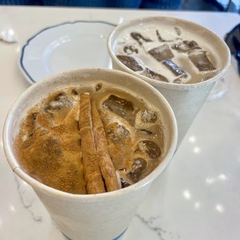 Sweet Maple - PSL + OAT, UBE LATTE + OAT - Breakfast & Brunch Near Me - Cupertino, California