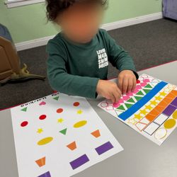 Little Stars Academy preschool - Shape matching