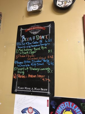 Menu photo 1 816 Pint & Slice Fort Wayne, IN
