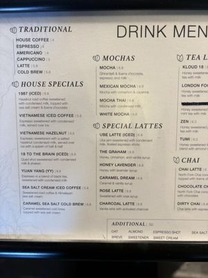 Menu photo 2 18 Grams Coffee & Tea Elk Grove, CA
