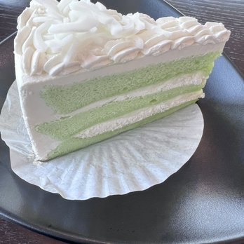 Cilantro Grill - Coconut pandan cake - Thai Near Me - Cedar Park, Texas