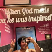 Photo of La Vecindad Neighborhood Tacos - San Diego, CA, United States. Female bathroom mirror