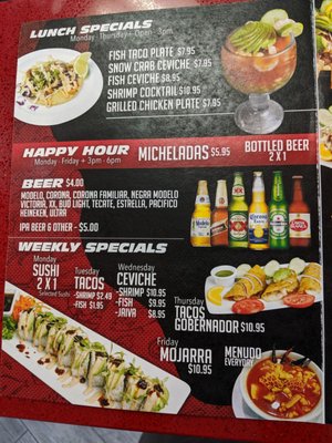 Menu photo 8 Don Diablos Ceviche Bar Corona, CA