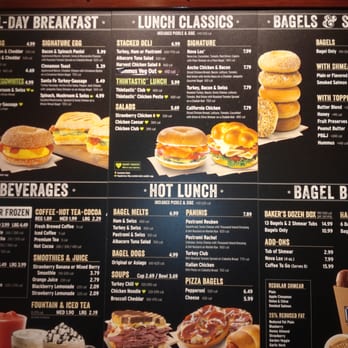 Noah's NY Bagels - The many offerings at Noah's. - Breakfast & Brunch Near Me - Carmichael, California
