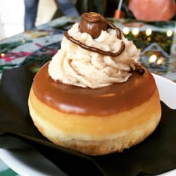 Nic's NYC Deli - Amazing. Caramel topped donut with cookie dough frosting. Need I say more?!