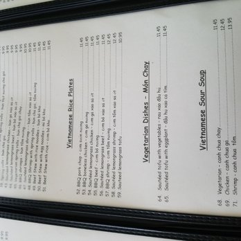 Pho Kapahulu - Menu 2/3 - Vietnamese Near Me - Honolulu, Hawaii