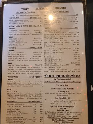 Menu photo 4 Maxine's On Shine Orlando, FL