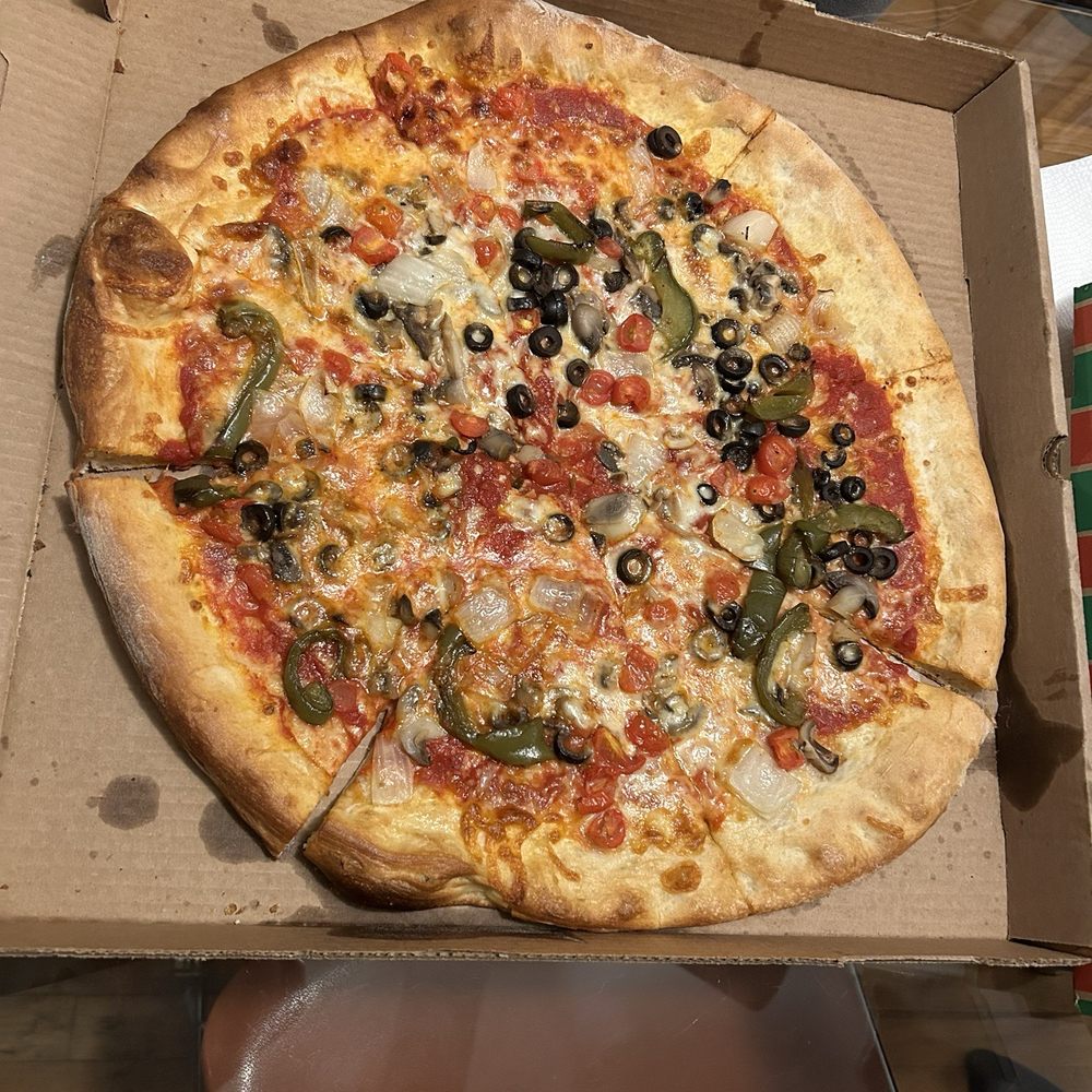 Castiglia's - That's a vegetarian pizza. Horrible topping placement and something left out or added to the cardboard crust. - Italian Near Me - Fredericksburg, Virginia Castiglia's - That's a vegetarian pizza. Horrible topping placement and something left out or added to the cardboard crust. - Italian Near Me - Fredericksburg, Virginia