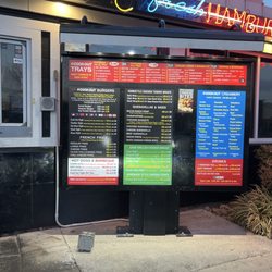 Cook Out - Menu.  Walk up