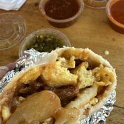 Taco River - Bacon bfast burrito
