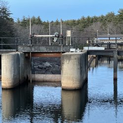 Dam at Mine Park, near gate house
