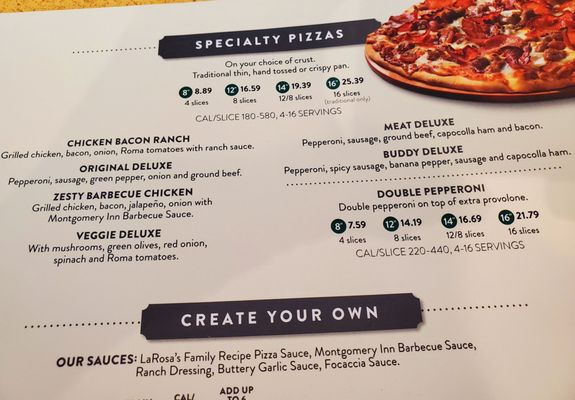Menu photo 4 LaRosa's Pizza Covington Covington, KY Menu photo 4 LaRosa's Pizza Covington Covington, KY