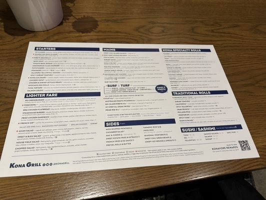 Menu photo 5 Kona Grill - Columbus Columbus, OH Menu photo 5 Kona Grill - Columbus Columbus, OH