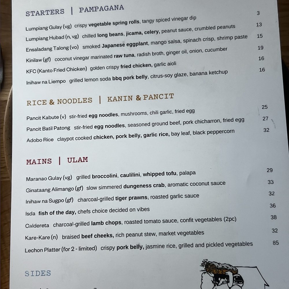 Naks - Menu - Filipino Near Me - New York, New York Naks - Menu - Filipino Near Me - New York, New York
