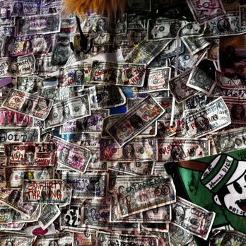 Jack Brown's - Cash on the walls - Burgers Near Me - Greenville, North Carolina