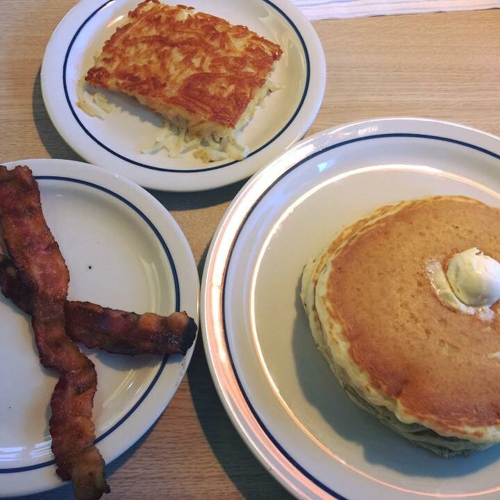 IHOP - Buttermilk pancakes, hash browns, and bacon - Breakfast & Brunch Near Me - Jackson, Tennessee