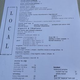 Menu Menu