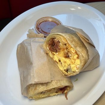 R Burgers - Breakfast burrito bacon - Burgers Near Me - Las Vegas, Nevada