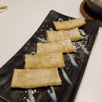 Flaming Kitchen - Durian spring rolls, not a lot of durian - Asian Fusion Near Me - Scarborough, Ontario Flaming Kitchen - Durian spring rolls, not a lot of durian - Asian Fusion Near Me - Scarborough, Ontario
