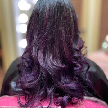 Bewitching Styles By Crystal - First coloring of purple - Hair Stylists Near Me - San Antonio, Texas Bewitching Styles By Crystal - First coloring of purple - Hair Stylists Near Me - San Antonio, Texas