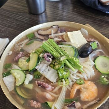 KOOKSOO - Seafood noodles - Korean Near Me - Plano, Texas