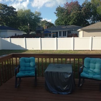 Acme Fence - Back Yard - Rear Fence - Fences & Gates Near Me - Akron, Ohio