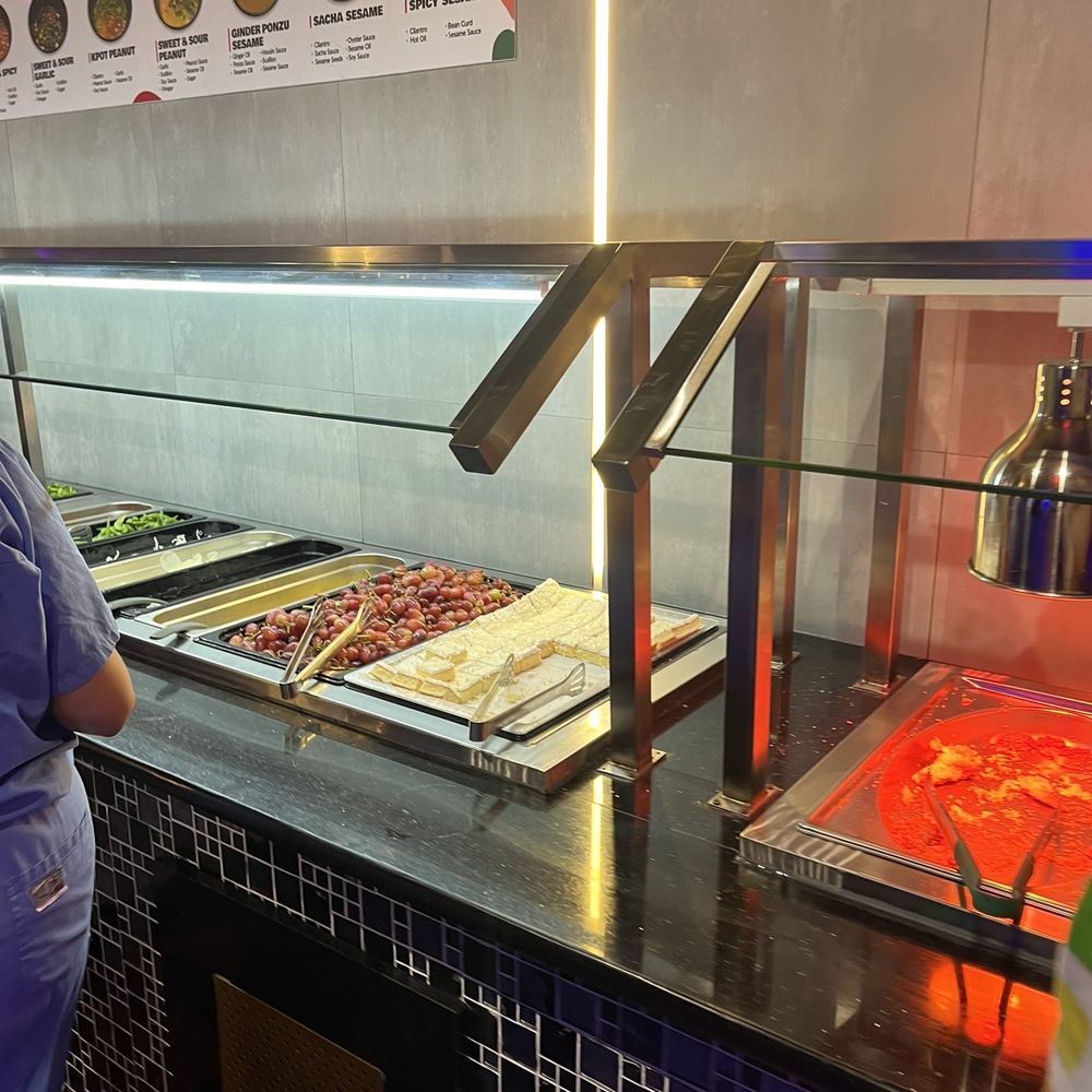 KPOT Korean BBQ & Hot Pot - Sauce bar and appetizer - Korean Near Me - Laurel, Maryland