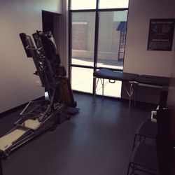 Restore Family Chiropractic - Calm, clean exam room. Great adjustment to head into the weekend.