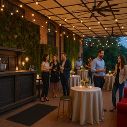 Cosmo Event Center - Outdoor patio. Good for social events of up to 60 guests.