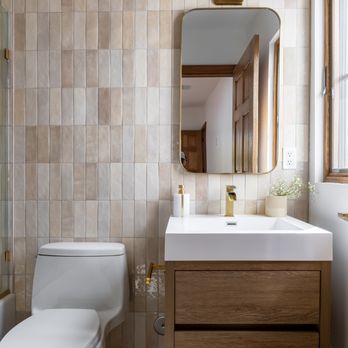Upfront Remodeling - bathroom custom design cabinets - General Contractors Near Me - Los Angeles, California