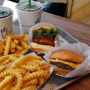 Shake Shack - Our lunch - Burgers Near Me - Los Angeles, California