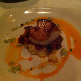 The Cellar Restaurant - Scallop with risotto - French Near Me - Fullerton, California The Cellar Restaurant - Scallop with risotto - French Near Me - Fullerton, California