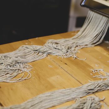 Vulcan Mine Bakery - a pasta being made on a wooden table - Bakeries Near Me