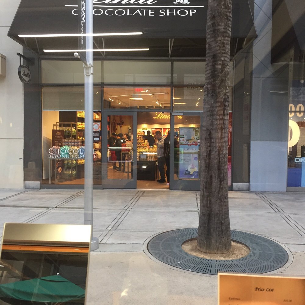 Eyebrows By Arlin - Great view of the chocolate store Lindt! - Eyelash Service Near Me - Santa Ana, California