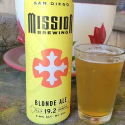 Mission Brewing's Blonde Ale! Mission Brewing's Blonde Ale!