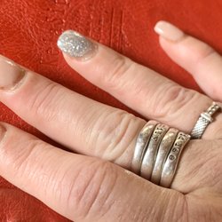 Shellac Nails & Spa - My dip manicure no tip natural nails!! So happy w how they look even after almost 5 weeks!!!