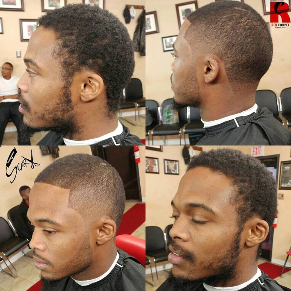 Red Carpet Barbershop  Logo