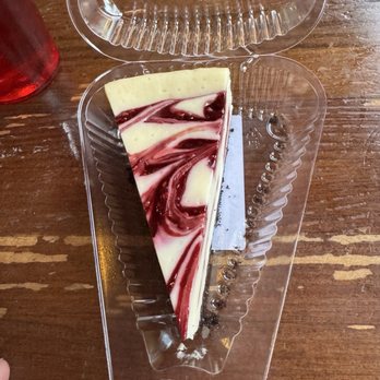 Little Slice Of Hell Cheesecakes - Raspberry marble - Bakeries Near Me - Bend, Oregon Little Slice Of Hell Cheesecakes - Raspberry marble - Bakeries Near Me - Bend, Oregon