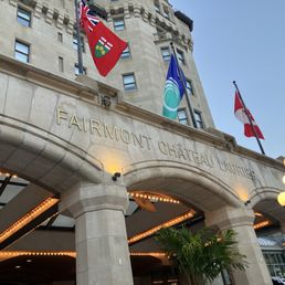 Exterior outside entrance of Fairmont Château Laurier - Ottawa, Ontario Exterior outside entrance of Fairmont Château Laurier - Ottawa, Ontario