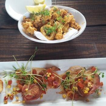Hooked - Calamari and bacon wrapped scallops - Seafood Near Me - Ocean City, Maryland