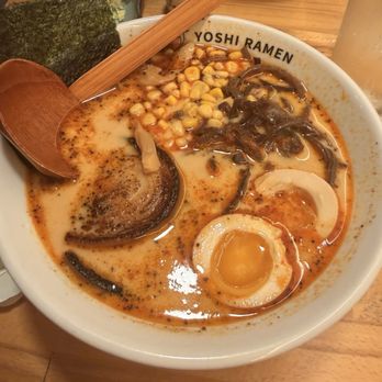 Yoshi Ramen - #1 Garlic was the bomb and if you need you can start at 1 spicy and spice it up more later - Ramen Near Me - Tega Cay, South Carolina Yoshi Ramen - #1 Garlic was the bomb and if you need you can start at 1 spicy and spice it up more later - Ramen Near Me - Tega Cay, South Carolina