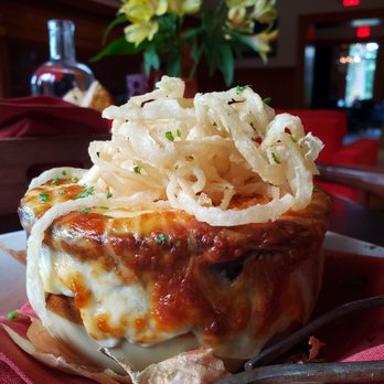 Silver Fork - Triple Cheese French Onion Soup! - New American Near Me - Manchester, Vermont Silver Fork - Triple Cheese French Onion Soup! - New American Near Me - Manchester, Vermont