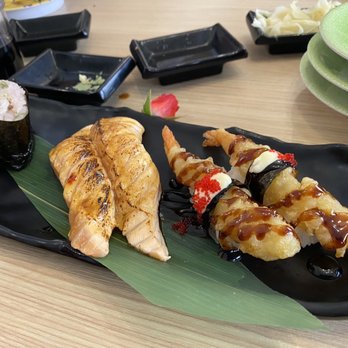 Sushi Aboard - Salon and shrimp - Japanese Near Me - Vancouver, British Columbia