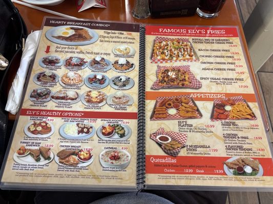 Menu photo 5 Ely's Restaurant Las Vegas, NV