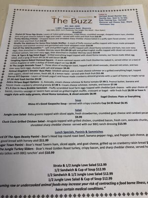 Menu photo 5 The Buzz Monrovia, MD