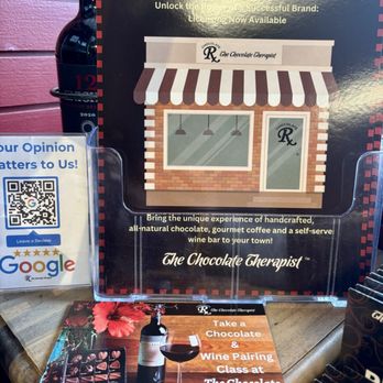 The Chocolate Therapist - How about a chocolate and wine pairing class? - Coffee & Tea Near Me - Littleton, Colorado The Chocolate Therapist - How about a chocolate and wine pairing class? - Coffee & Tea Near Me - Littleton, Colorado